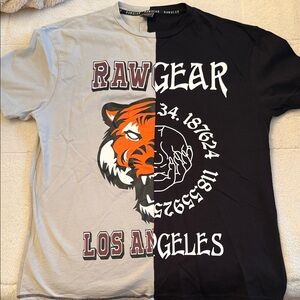 Rawgear Split Graphic Tee - Size Medium